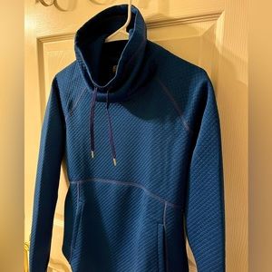EUC Marmot Annie Cowl Neck Pullover Sweatshirt; Size: XS; Color: Cobalt Blue